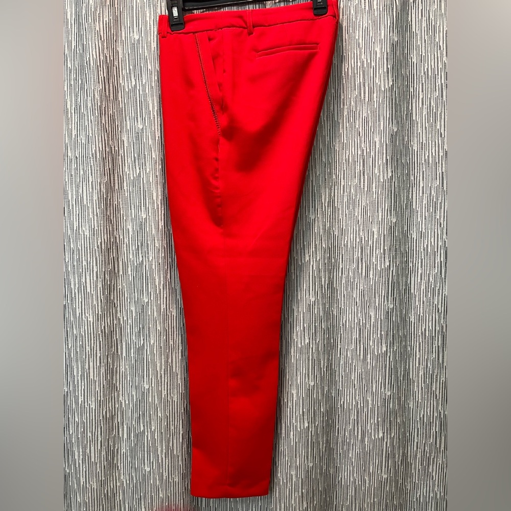 Adrienne Vittadini Women’s Bold Red Chinos